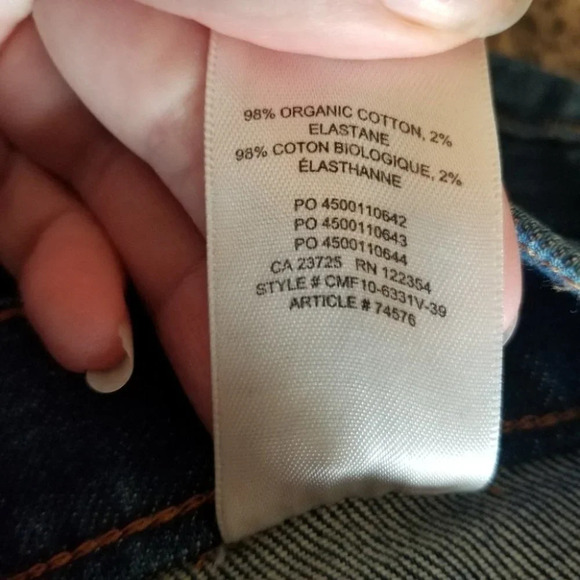 aritzia denim forum the just peachy straight - Picture 10 of 13